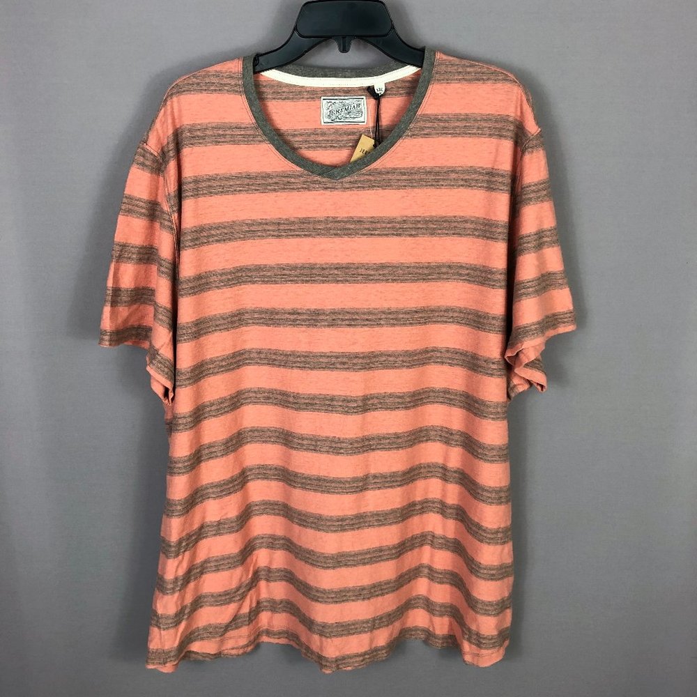 Jeremiah Rosebush Colorway Linen Blend Shirt Size XXL